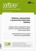 obálka: DUPP 10/2014 Reklama, reprezentácia a sponzoring z daňového hľadiska