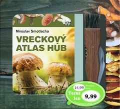 obálka: Vreckový atlas húb + hubársky nôž