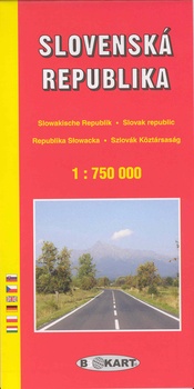 obálka: Slovenská republika 1:750 000 automapa