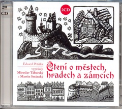obálka: Čtení o městech, hradech a zámcích - 2CD