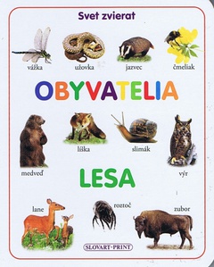 obálka: Obyvatelia lesa - leporelo