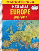 obálka: Maxi autoatlas Európy (2016/2017) 1:750 000