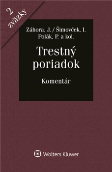 obálka: Trestný poriadok
