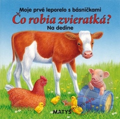 obálka: Čo robia zvieratká? Na dedine