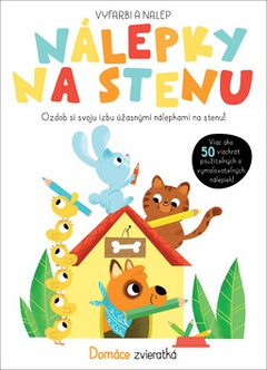 obálka: Nálepky na stenu Domáce zvieratká
