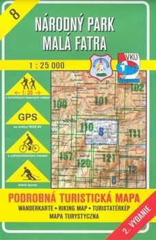 obálka: Národný park Malá Fatra 1:25 000