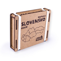 obálka: Mapucle Slovensko kraje