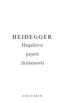 obálka: Hegelovo pojetí zkušenosti