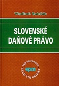 obálka: SLOVENSKÉ DAŇOVÉ PRÁVO