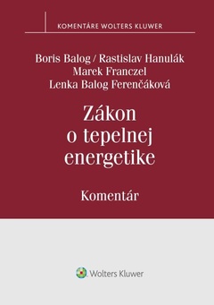 obálka: Zákon o tepelnej energetike