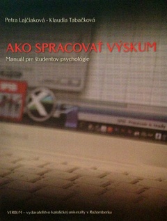 obálka: AKO SPRACOVAŤ VÝSKUM