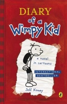 obálka: Diary of a Wimpy Kid 1
