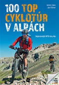 obálka: 100 TOP cyklotúr v Alpách