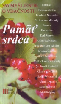 obálka: Pamäť srdca- 365 myšlienok o vďačnosti