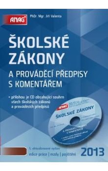 obálka: ŠKOLSKÉ ZÁKONY+CD CZ