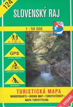 obálka: Slovenský raj 1 : 50 000