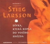 obálka: Dívka, která kopla do vosího hnízda - Milénium 3 - 2CDmp3