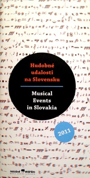 obálka: Hudobné udalosti na Slovensku 2011