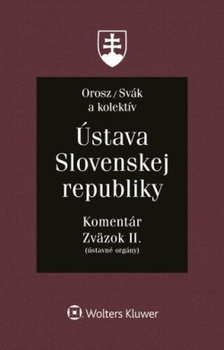 obálka: Ústava Slovenskej republiky
