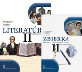 obálka: Literatúra II. pre stredné školy - učebnica+zbierka úloh