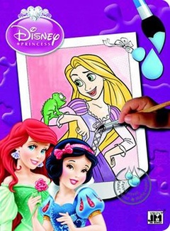 obálka: Princezny - Vodové omalovánky A4