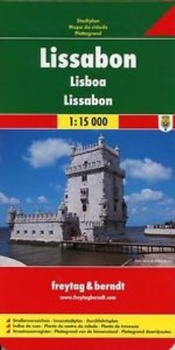 obálka: Plán města Lisabon 1:15 000