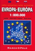obálka: Velký autoatlas Evropa 1:800 000