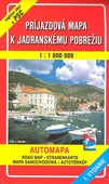 obálka: Príjazdová mapa k Jadranskému pobrežiu 1 : 100 000