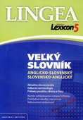 obálka: LINGEA Lexicon5 Veľký slovník anglicko-slovenský slovensko-anglický