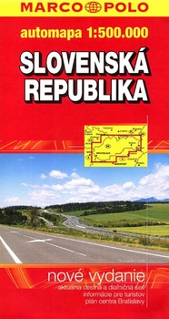 obálka: Slovenská republika 1:50 000 automapa