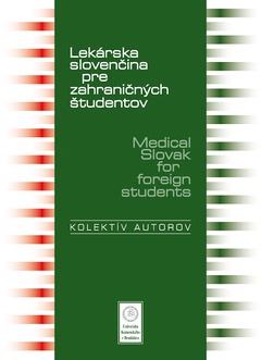 obálka: Lekárska slovenčina pre zahraničných študentov