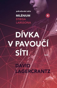 obálka: Dívka v pavoučí síti (4. díl světového fenoménu Milénium )