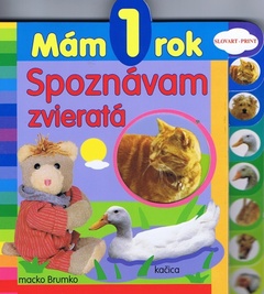 obálka: Mám 1 rok - Spoznávam zvieratá - leporelo