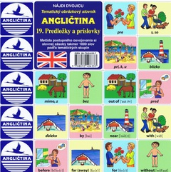 obálka: Nájdi dvojicu - 19. Predložky a príslovky (Angličtina)