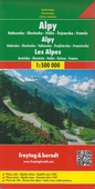 obálka: Alpy 1:500 000 automapa