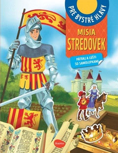 obálka: MISIA STREDOVEK – Pátraj a lúšti so samolepkami