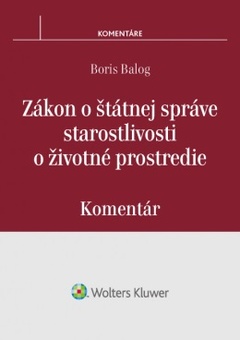 obálka: Zákon o štátnej správe starostlivosti o životné prostredie - Komentár