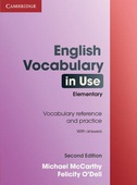 obálka: ENGLISH VOCABULARY IN USE - ELEMENTARY