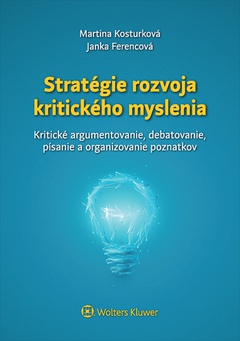 obálka: Stratégie rozvoja kritického myslenia