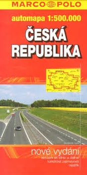 obálka: Česká republika 1:500 000 automapa