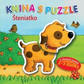 obálka: Kniha s puzzle - Šteniatko