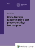 obálka: Obmedzovanie ľudských práv a test proporcionality:teória a prax