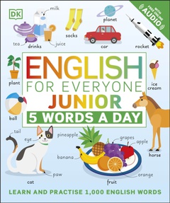 obálka: English for Everyone Junior: 5 Words a Day