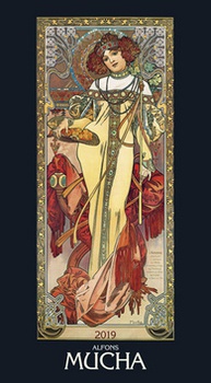 obálka: Alfons Mucha 2019 - nástěnný kalendář