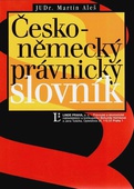 obálka: Česko-německý právnický slovník  