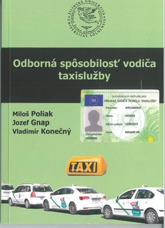 obálka: Odborná spôsobilosť vodiča taxislužby