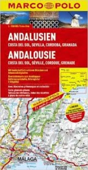 obálka: Andalusia, Costa del Sol, Seville & Cordoba 1:200 000 automapa 