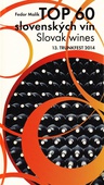 obálka: TOP 60 slovenských vín, Slowak wines, 13. TRUNKFEST 2014