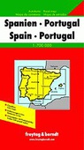 obálka: Španielsko, Potrugalsko 1:700 000 automapa