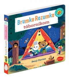 obálka: BRUMKO ROZUMKO TÁBORNÍKOM – Obrázky s pohyblivými prvkami